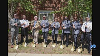 Groundbreaking for police memorial in Suffolk