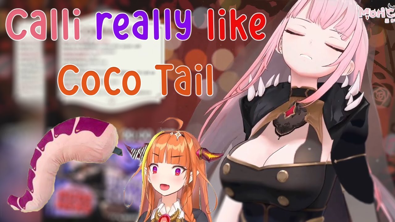 Calli Recently Really Like to Cuddle Coco's Tail.....