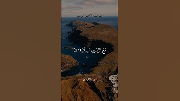 وَيَوْمَ يَعَضُّ الظَّالِمُ عَلَىٰ يَدَيْهِ || سورة الفرقان || علي جابر 2