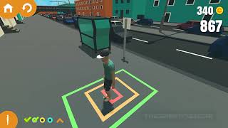 Flip Trickster CITY Level 4 Score and Special Challenges Walkthrough screenshot 5