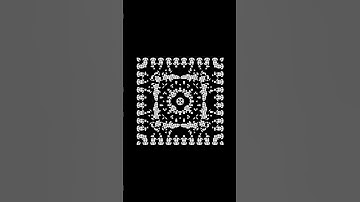 Rhombus-Triangle-Square Tiling and Cellular Automaton #mathart