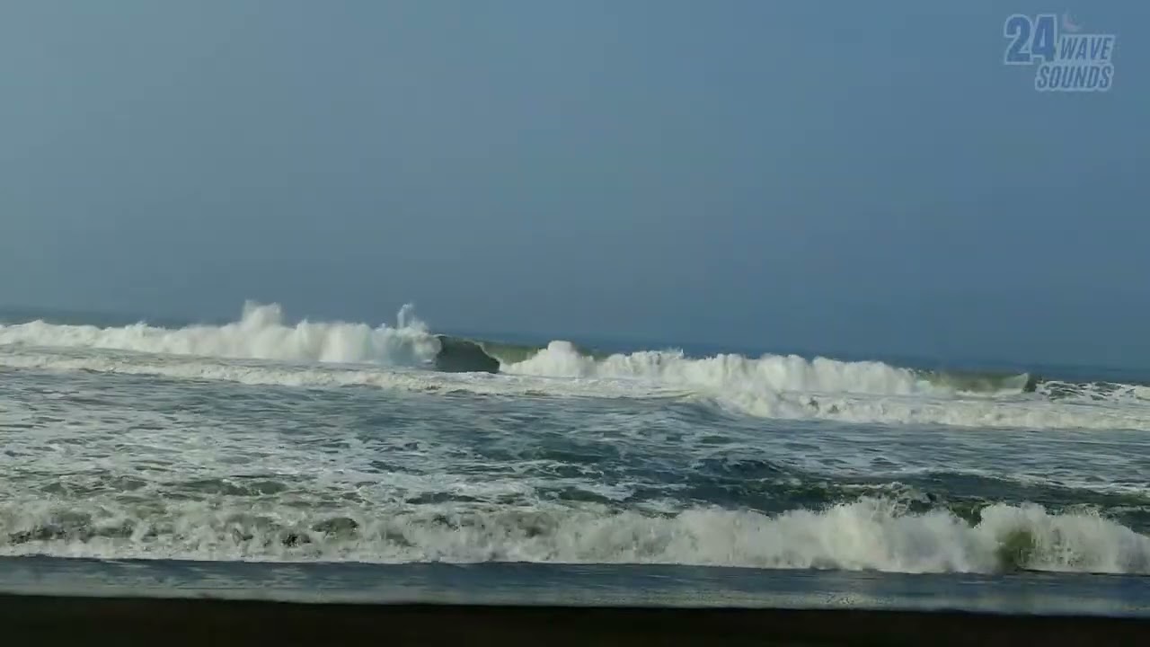 Wave Sounds for a Tranquil Sleep Experience - ocean wave sounds for sleep 5 hours - ASMR Wave Sound