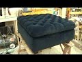 HOW TO UPHOLSTER A STORAGE OTTOMAN - ALO Upholstery