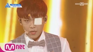 PRODUCE 101 season2 [단독/직캠] 일대일아이컨택ㅣ박우진 - 국민의 아들 ♬NEVER @콘셉트 평가 170602 EP.9