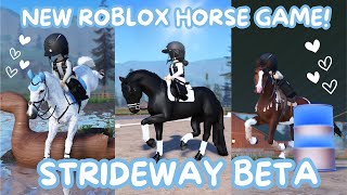 Strideway BETA! II New Roblox Horse Game BETA!