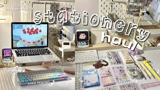 💌 Must-Have Student Essentials + Stylish Stationery Haul+ Keycaps Unboxing!