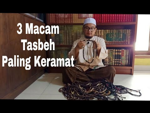 3 Macam Tasbeh Paling Keramat Dipakai Wiridan