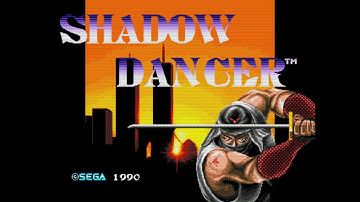 Shadow Dancer The Secret of Shinobi (Sega Genesis) - Demo Attract