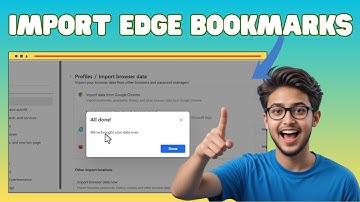 Bladwijzers of favorieten importeren in Microsoft Edge | Snelle handleiding (2025)
