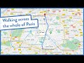 Live stream: Walking across the whole city of Paris