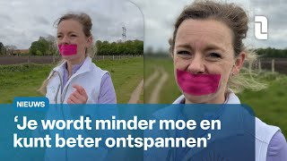 Linda uit Horst rent met een pleister op haar mond 😷🏃‍♀️ | L1 Nieuws