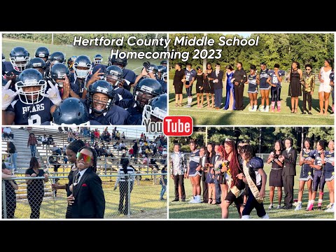 Hertford County Middle School Homecoming vs Washington County