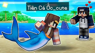 bqThanh Phát Hiện Ốc Biến Thành NÀNG TIÊN CÁ Siêu Dễ Thương Trong Minecraft ???