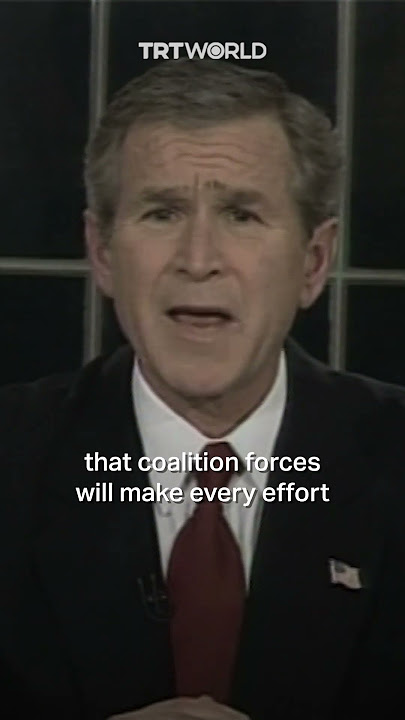 The Iraq War: 20 years after the George W Bush speech
