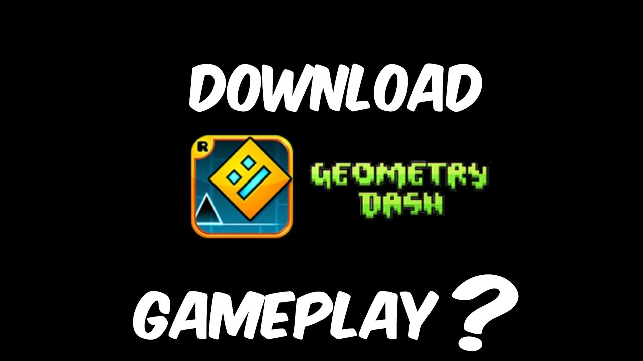 DOWNLOAD GEOMETRY DASH APK.FULL YouTube