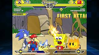 M.u.g.e.n Special Video Game Characters Vs Cartoon Shows 6 Years On My Channel