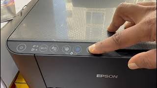 : Epson L3150 print head cleaning