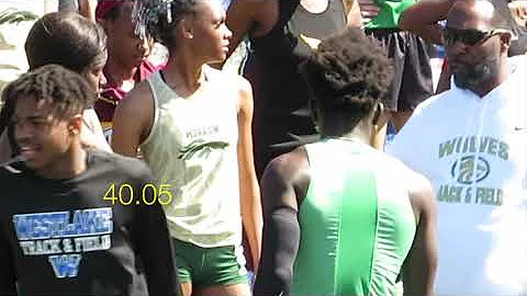 Buford High School Track & Field (Boys 4 x 100 met...