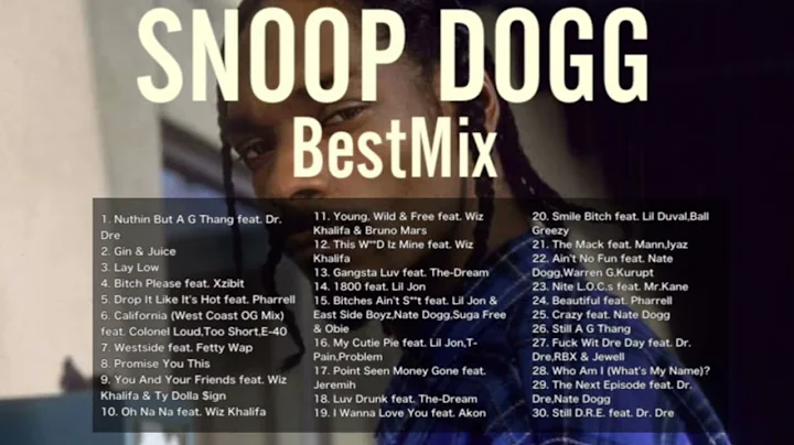 【DJ MIX】【Best Mix】Snoop Dogg BestMix GreatestHits 2022 #SnoopDogg #DJMix