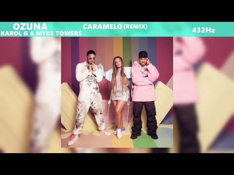 Ozuna x Karol G x Myke Towers – Caramelo Remix (432Hz)