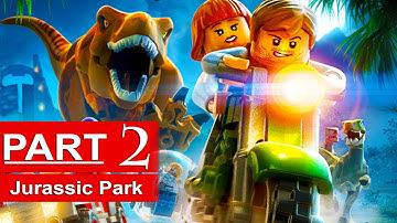 Lego Jurassic World Gameplay Walkthrough Part 2 [1080p HD] Jurassic Park 2 - No Commentary