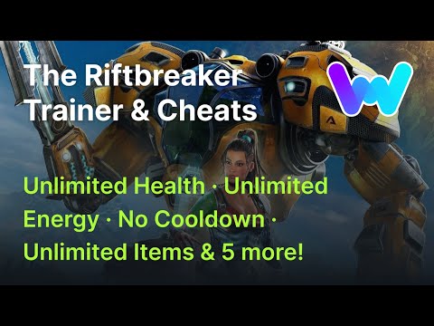 The Riftbreaker Trainer +9 Cheats (Unlimited Ammo, Unlimited Items, Unlimited AI , & 6 More)