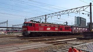 2019.05.26 貨物列車（4075列車）秋田駅発車
