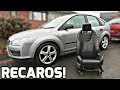 Focus Gets RECARO Seats! (Install)