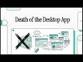 Death of the Desktop App - Dashboard Dev with HTML