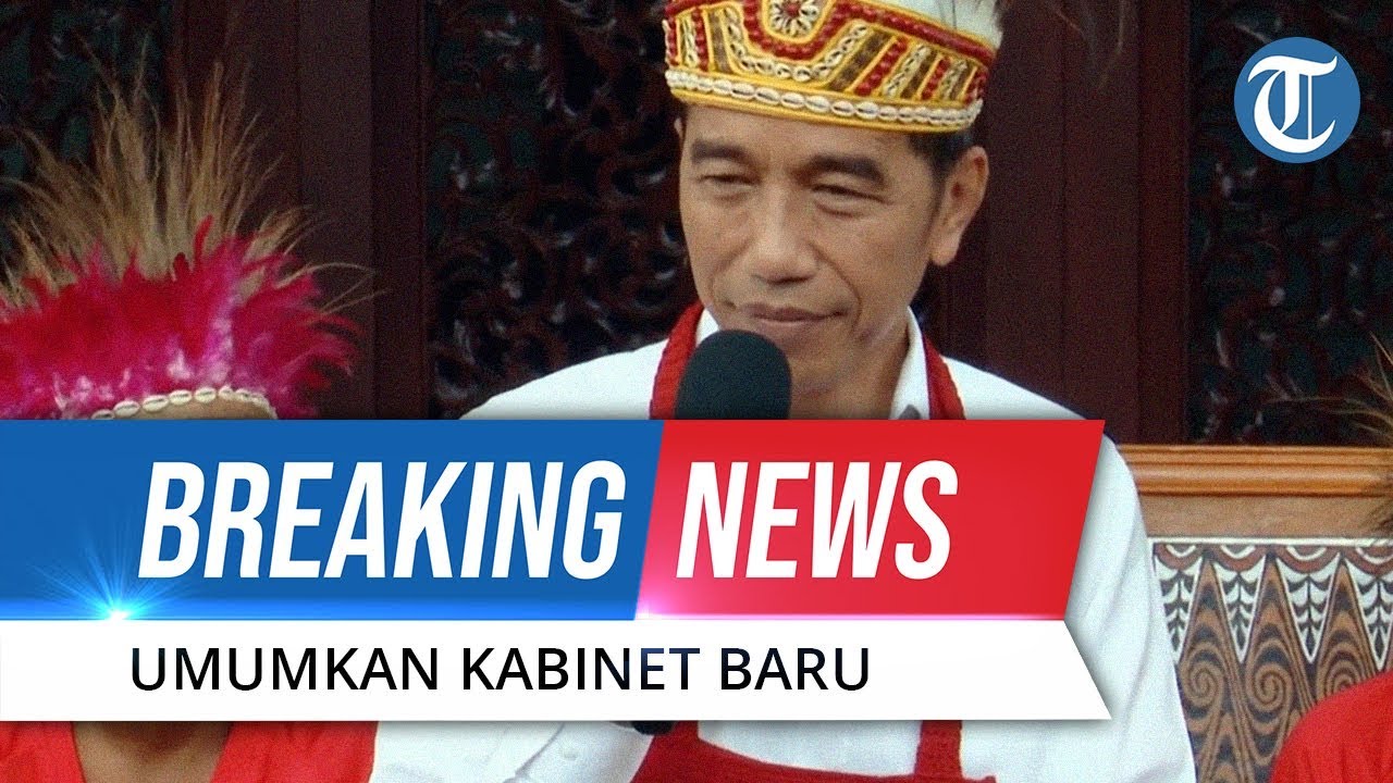 Jokowi Beri Jadwal Pengumuman Kabinet Barunya! Akan Ada Menteri dari Papua Lagi, Siapakah Dia?