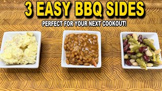 3 EASY BBQ Side Dishes Everyone Will Love! Potato Salad, Baked Beans & Three Bean Salad Recipes 3 Easy Bbq Side Dishes Everyone Will Love