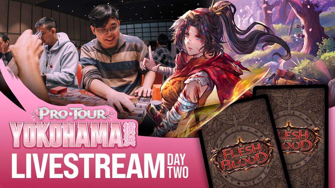 🔴 Day 2 Pro Tour Yokohama | Flesh and Blood #fabtcg - YouTube