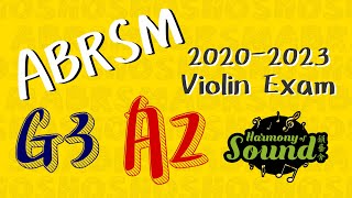 2020 - 2023 Grade 3 ABRSM Violin Exam A:2 - Theme and Variation