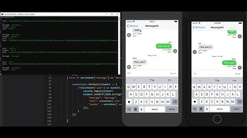 iOS chat socket using SocketServer in node.js pt.2