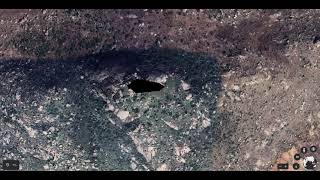 Unbelievable Discovery Black Area Captured on Google Earth