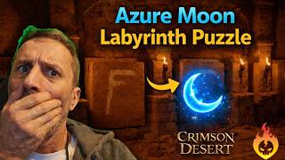 How to solve Azure Moon Labyrinth Puzzle in Crimson Desert!