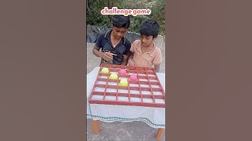 ❌️⭕️Tic Tac Toe Board Game Challenge | Short Viral Video #shorts #trending