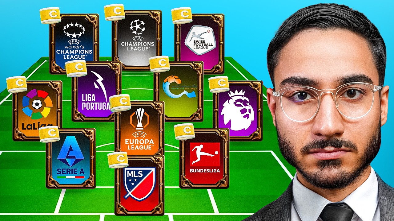 از هر لیگ = 1 کاپیتان خفن🔥