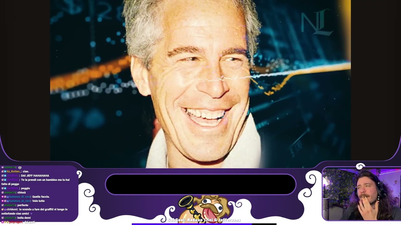 JEFF REAGISCE AL CASO DI J3FFREY 3PSTEIN