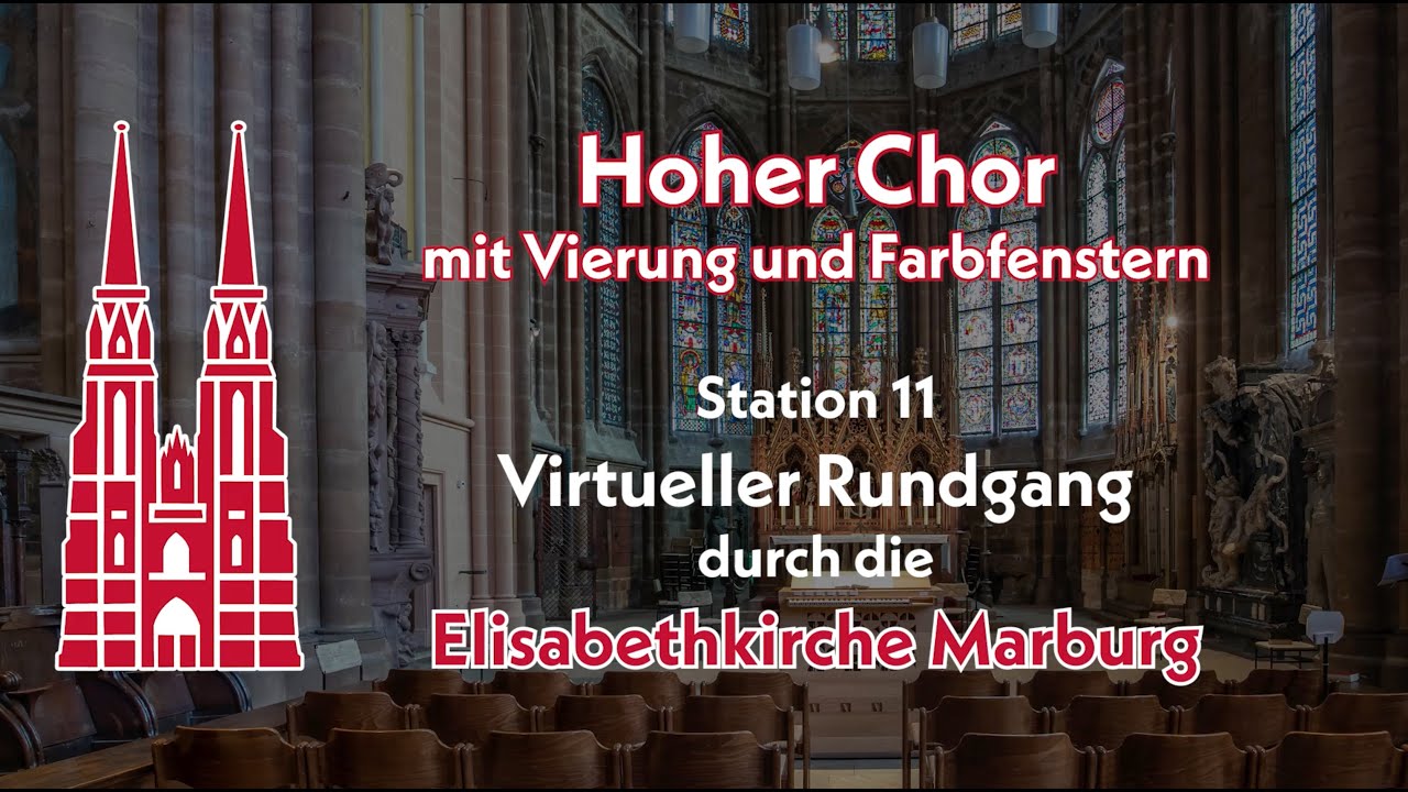 11 Hoher Chor mit Vierung und Farbfenstern