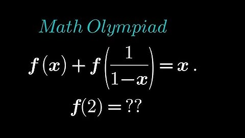 𝗠𝗮𝘁𝗵 𝗢𝗹𝘆𝗺𝗽𝗶𝗮𝗱 𝗙𝘂𝗻𝗰𝘁𝗶𝗼𝗻𝗮𝗹 𝗲𝗾𝘂𝗮𝘁𝗶𝗼𝗻
