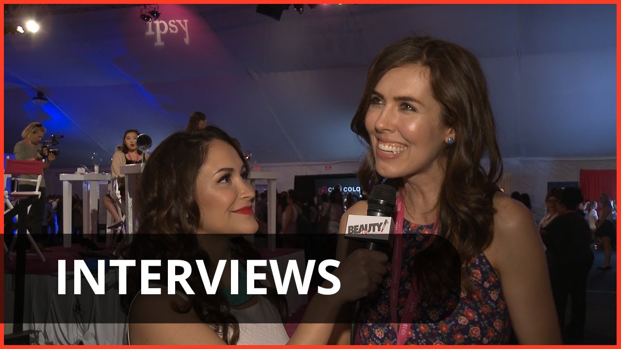 Brittani Louise Taylor at 2014 GenBeauty | Beauty TV - YouTube