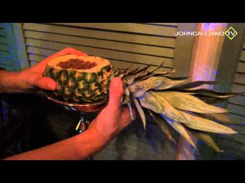 JohnCalliano.TV / 14 / Как приготовить кальян на ананасе