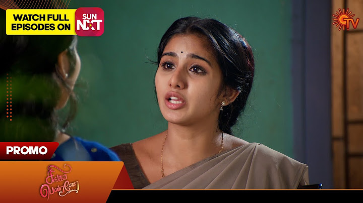 Singappenne - Promo | 02 Dec 2024 | Tamil Serial | Sun TV