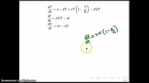MATH 5880 Simple Model for Virus Dynamics Part 1