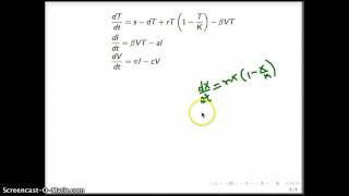 MATH 5880 Simple Model for Virus Dynamics Part 1