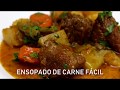 ENSOPADO DE CARNE COM LEGUMES MUITO FÁCIL