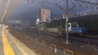 EF210形300番台(EF210-315)、B8091列車東京貨物ターミナル発幡生操行き通過シーン