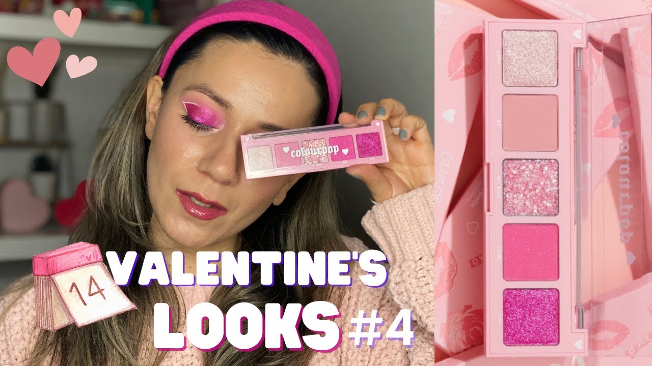 14 VALENTINE'S DAY LOOKS 💜❤️| Ep.4 ColourPop 143 Palette💕