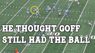 Jared Goff's Play Action Fake Worked A Little Too Well Here Net Worth